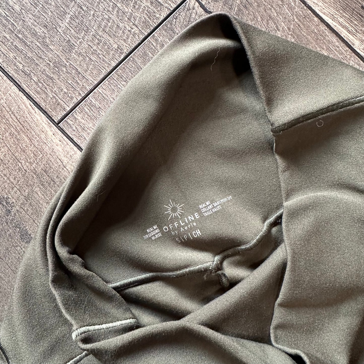 Aerie Offline Real Me Olive 7/8 Leggings