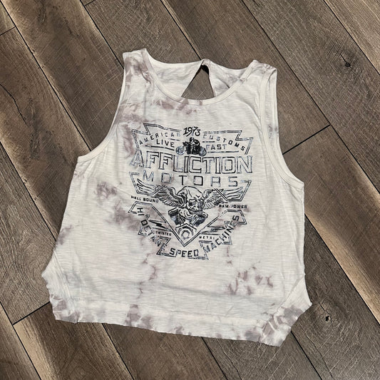 Affliction Open Back Tank Top