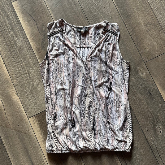 International Concepts Snakeskin Tank Top