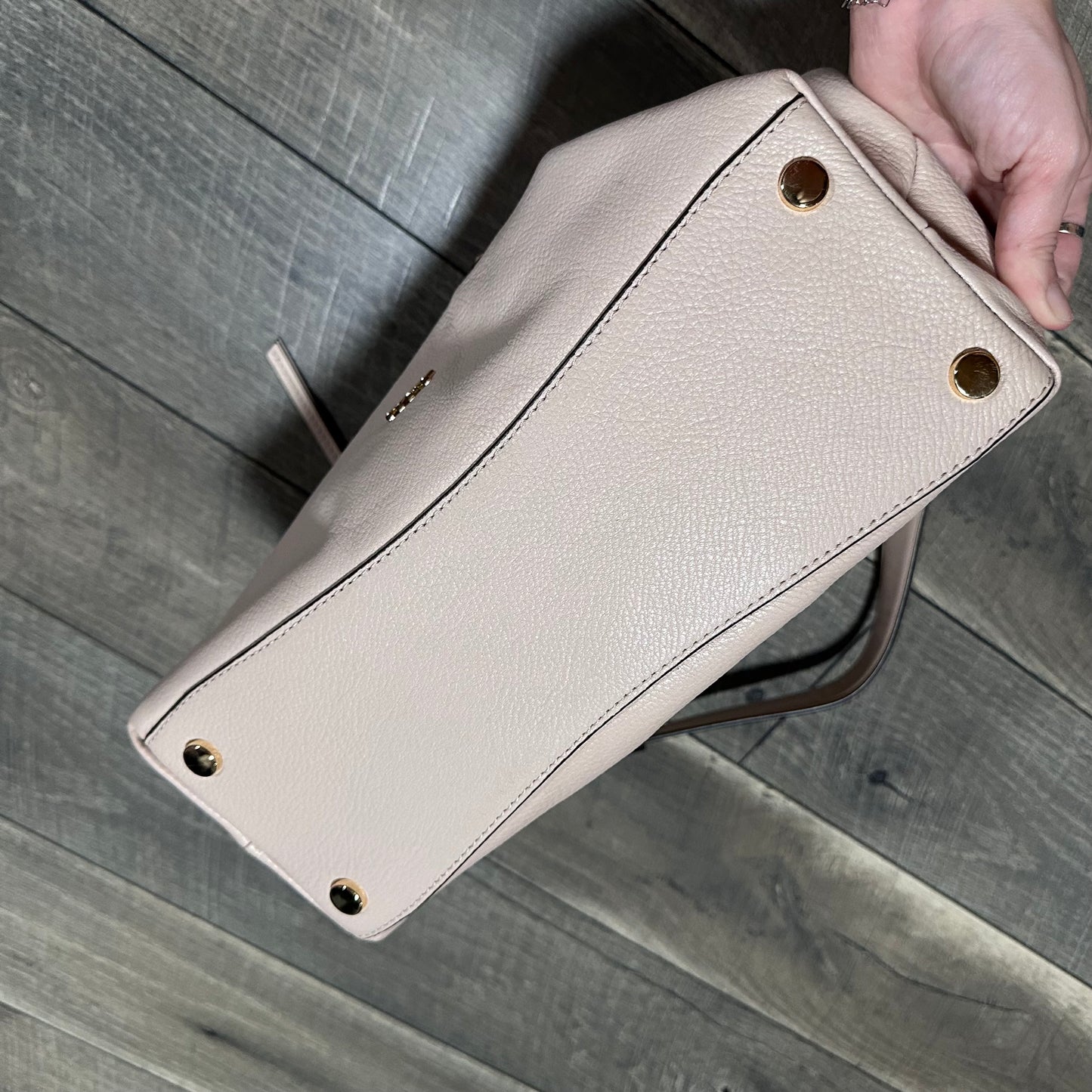 Michael Kors Evie Large Pebbled Leather Shoulder Bag