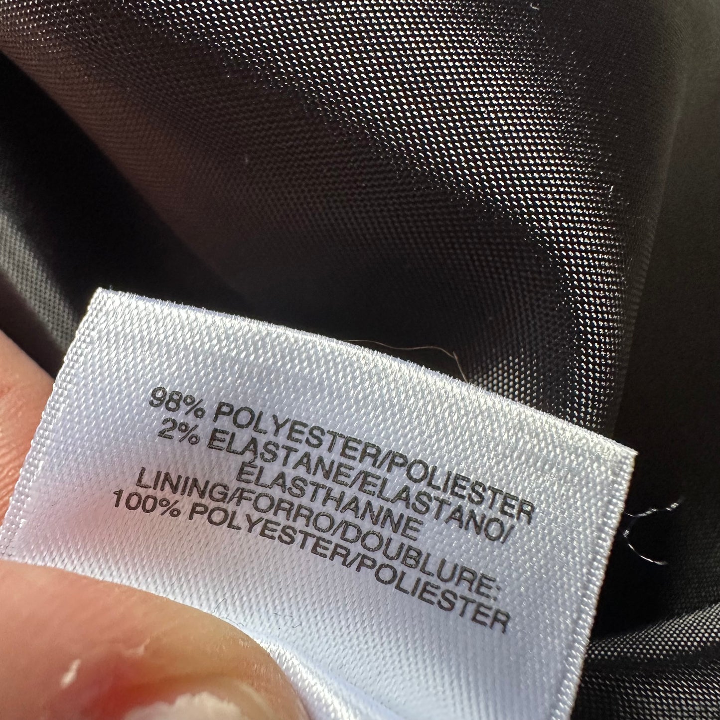 Jones Studio Plaid Open Blazer