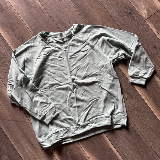 Zenana Mint Crewneck Pullover (new without tags)