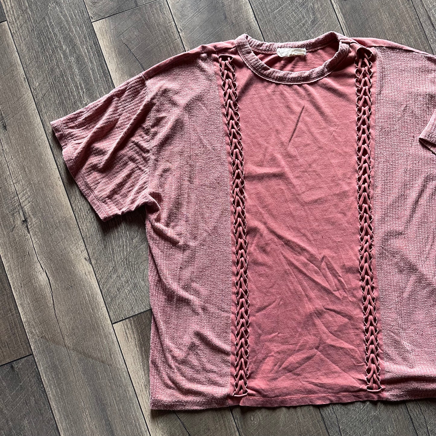 Gilded Intent Oversized Short Sleeve Shirt