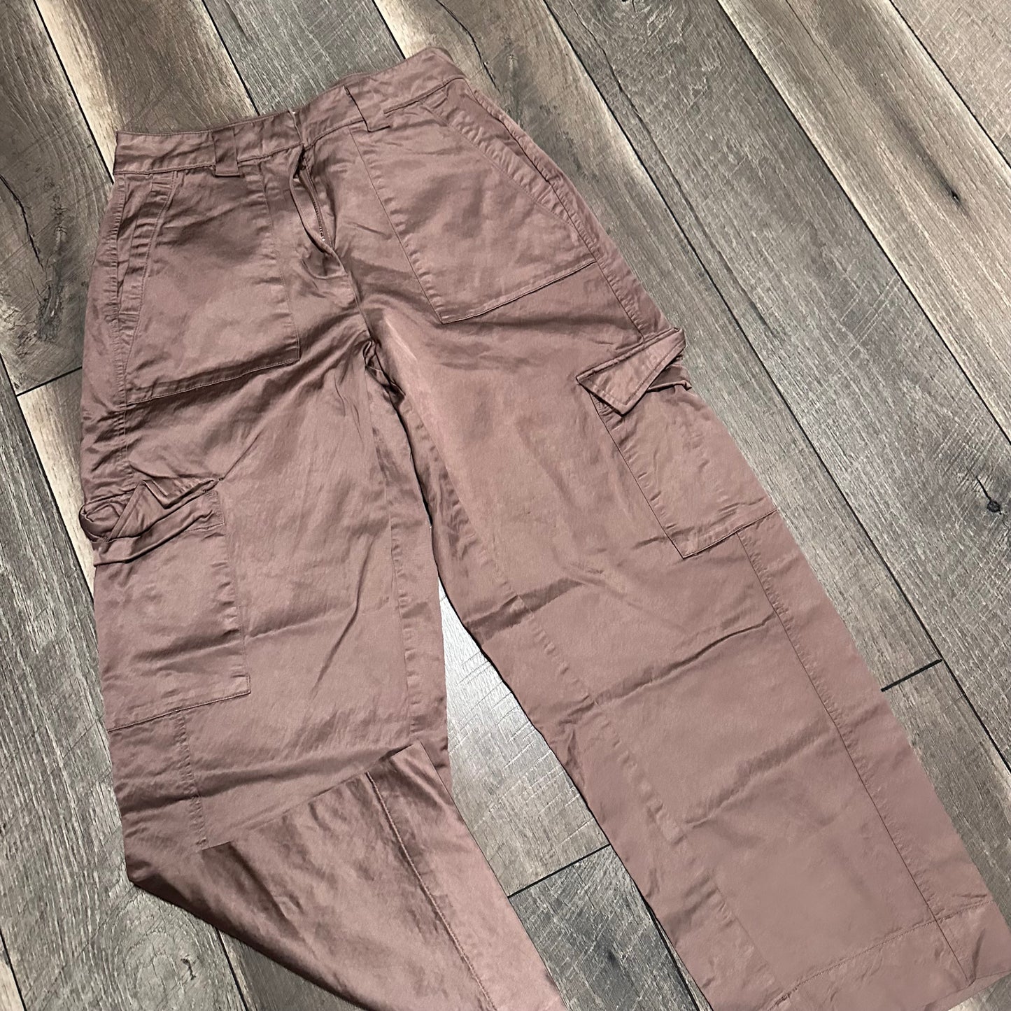 Old Navy Rose Gold Cargo Pants