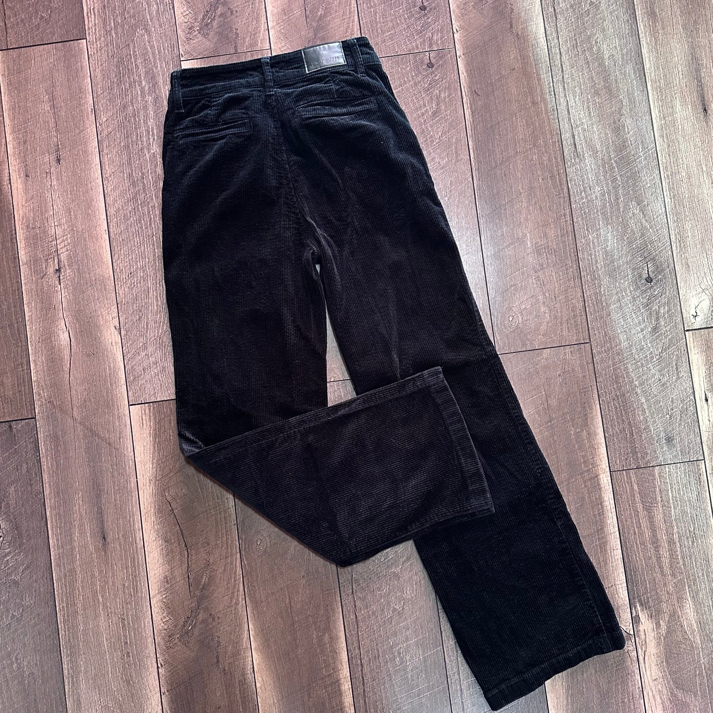 Judy Blue Emerald Green Wide Leg Corduroy Pants