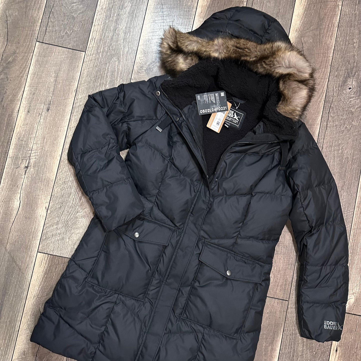 Eddie Bauer Women's Sun Valley Frost Down Parka Jacket (new with tags)