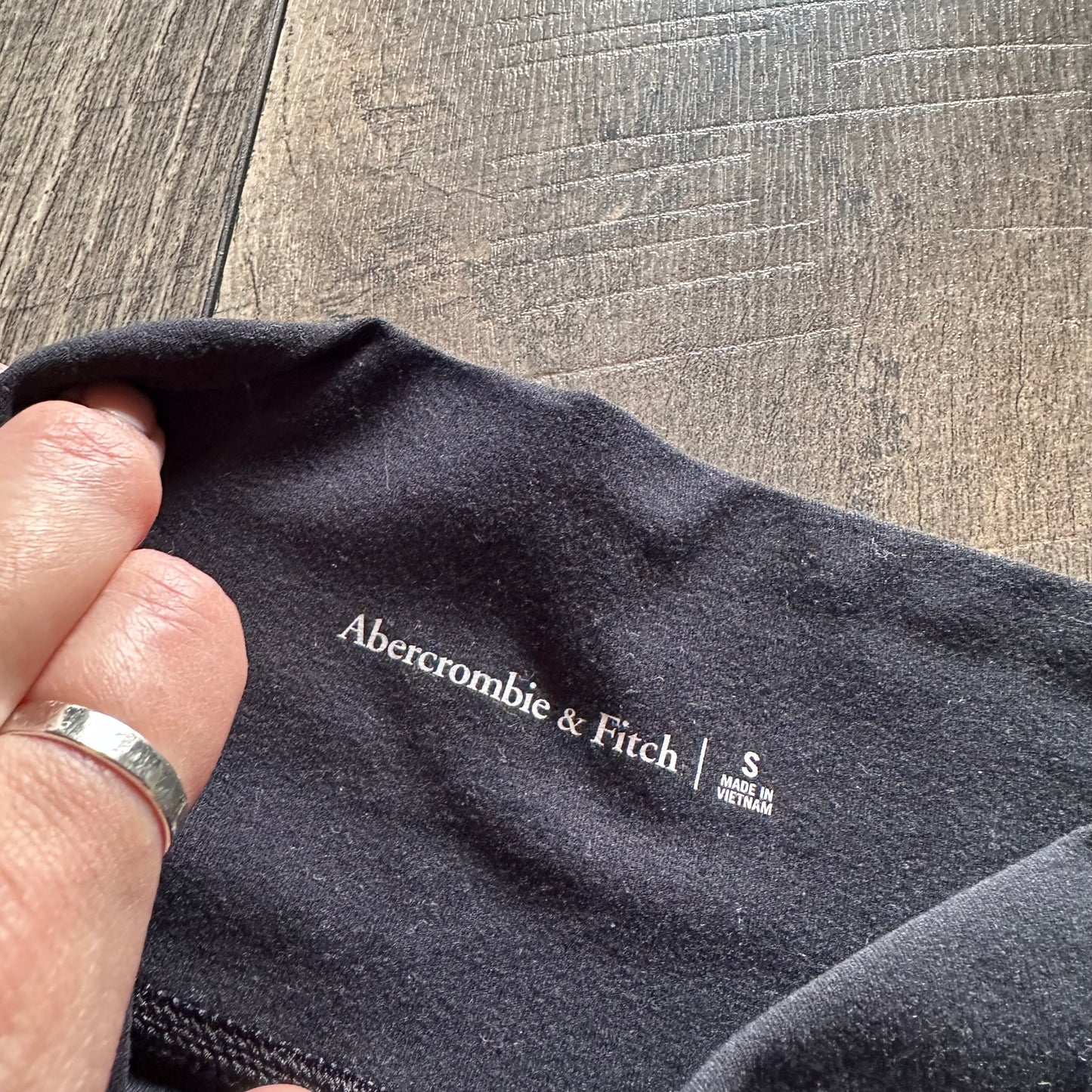 Abercrombie & Fitch Crossover Waist Biker Shorts