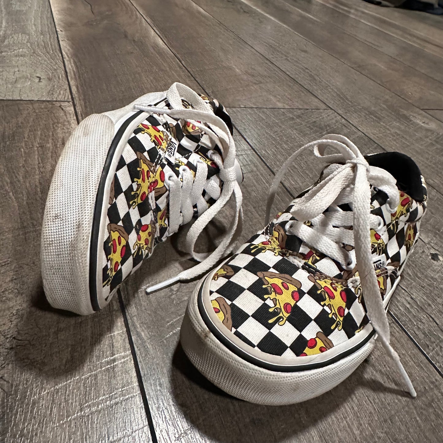 Vans Checkered Pizza Sneakers