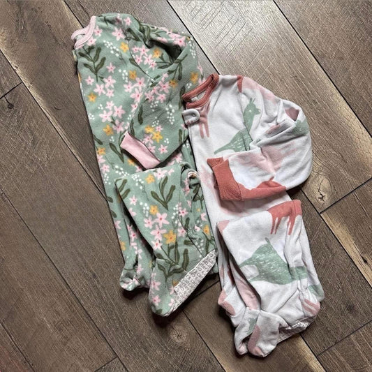 Carters Fleece Sleeper Set