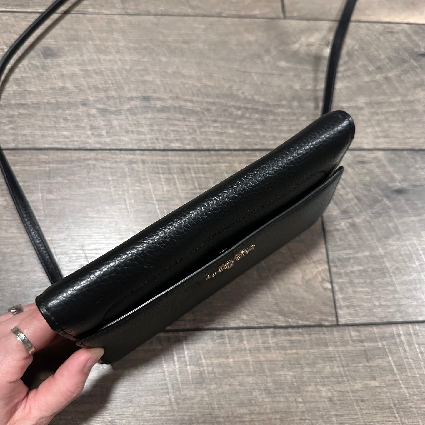 Kate Spade Pebble Leather Wallet Crossbody