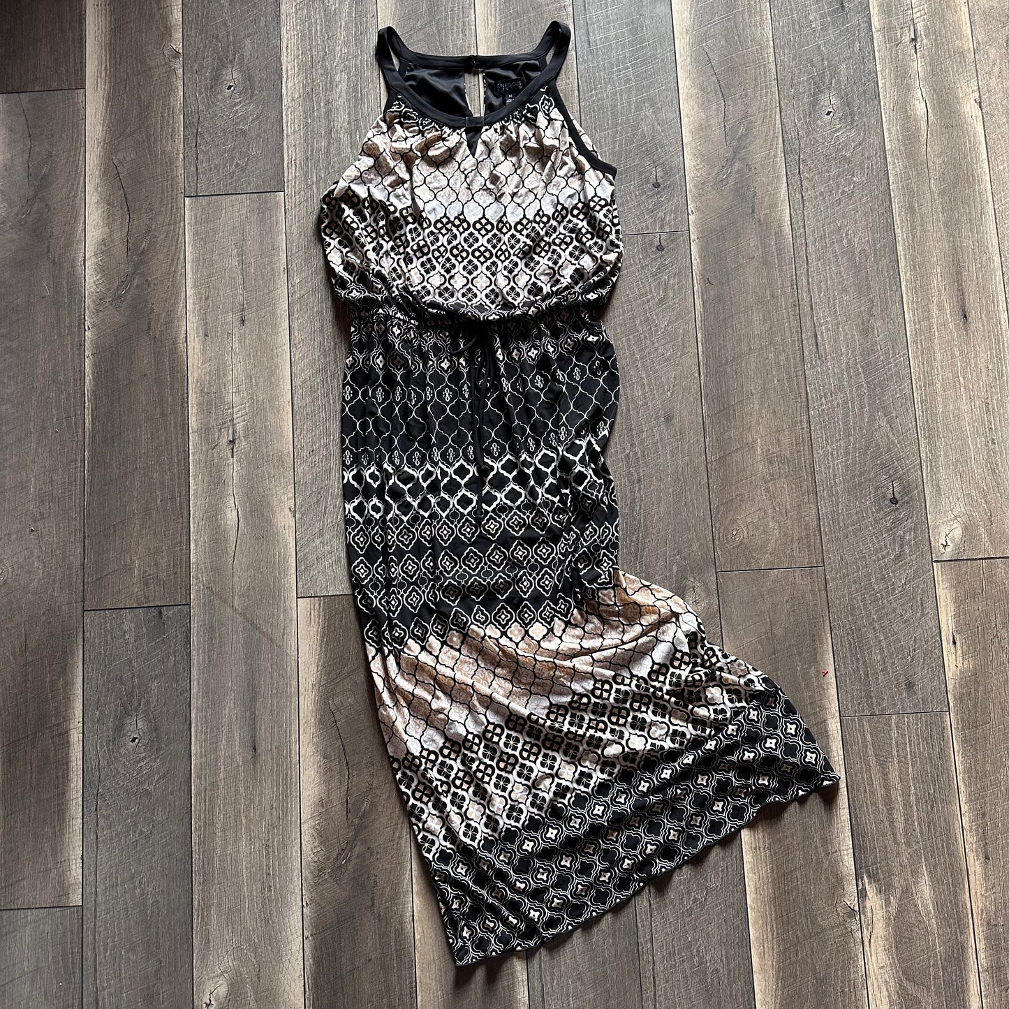 Enfocus High Neck Maxi Dress