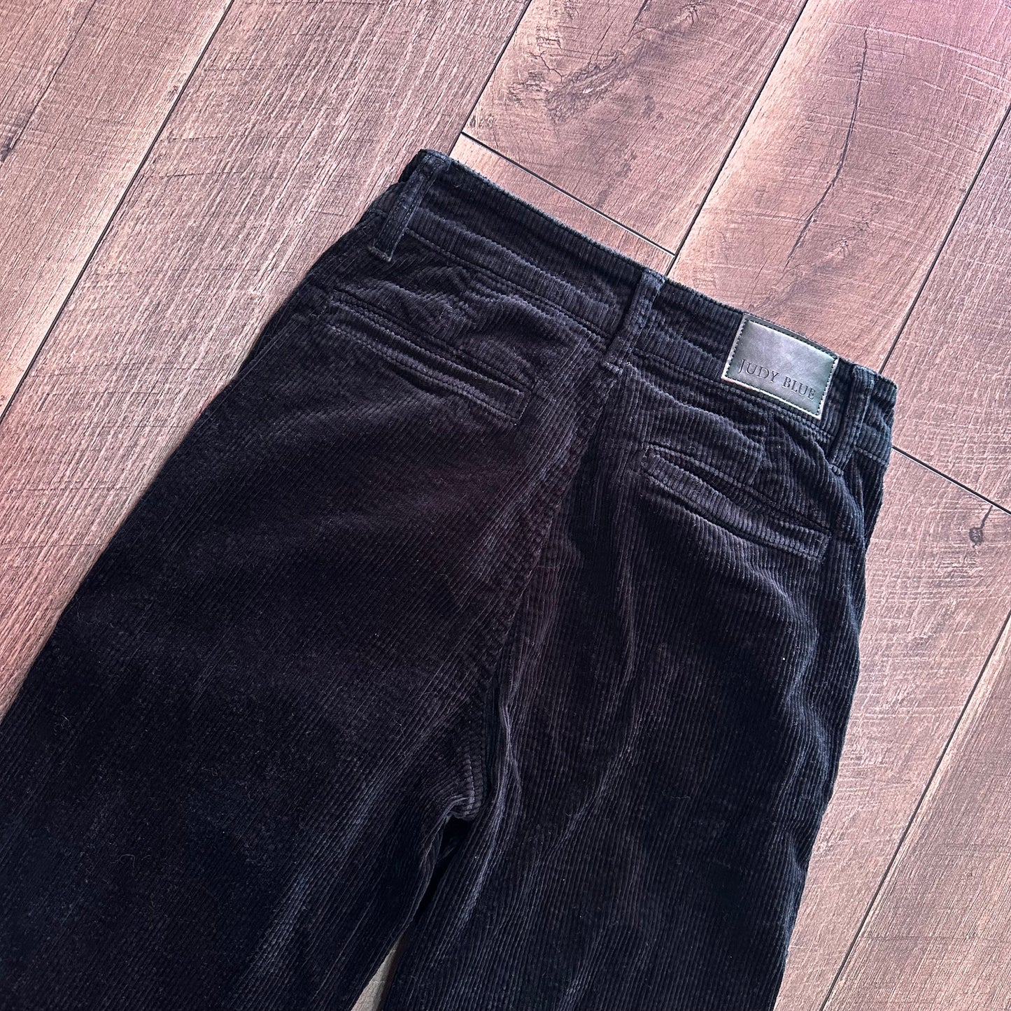 Judy Blue Emerald Green Wide Leg Corduroy Pants