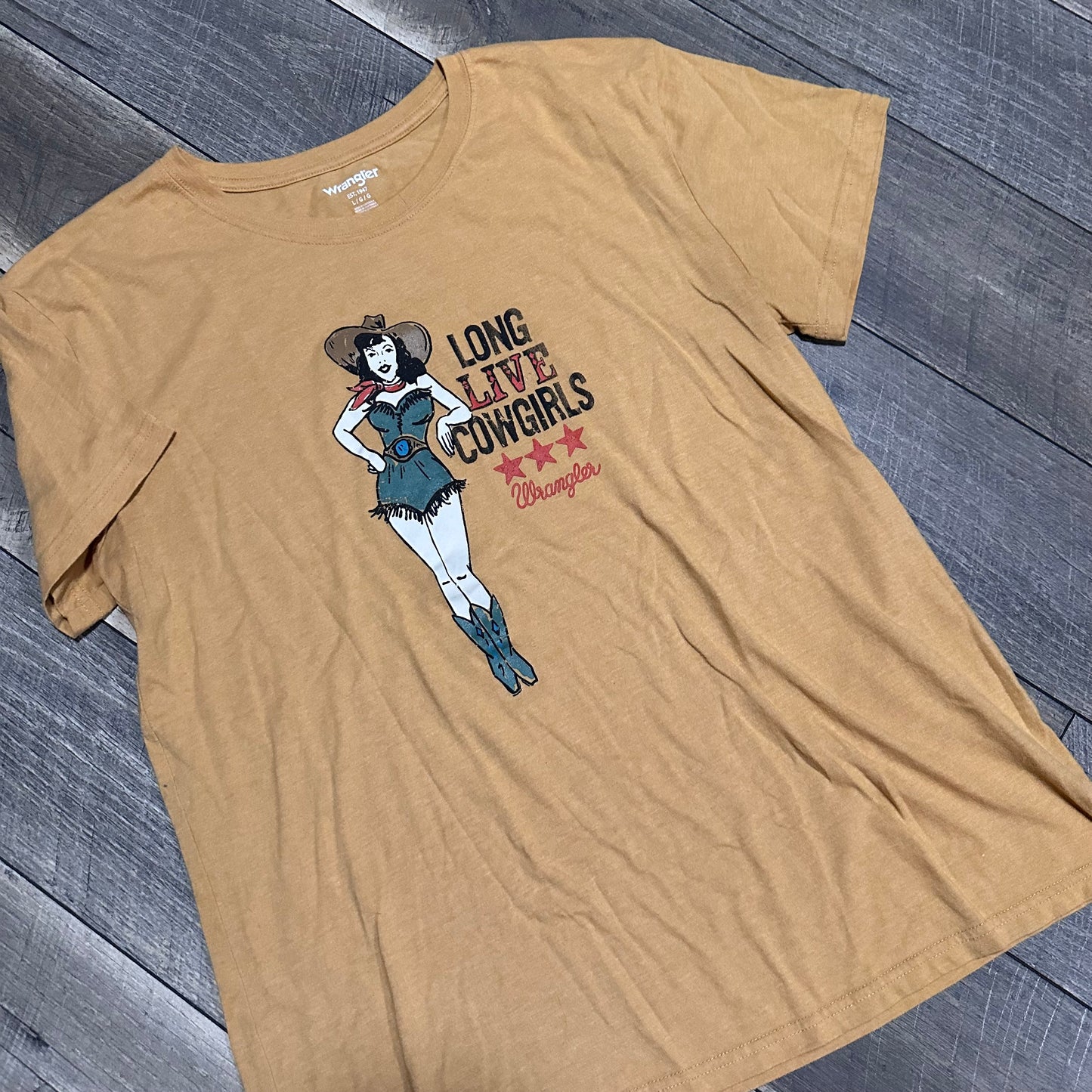 Wrangler Long Live Cowgirls T-Shirt