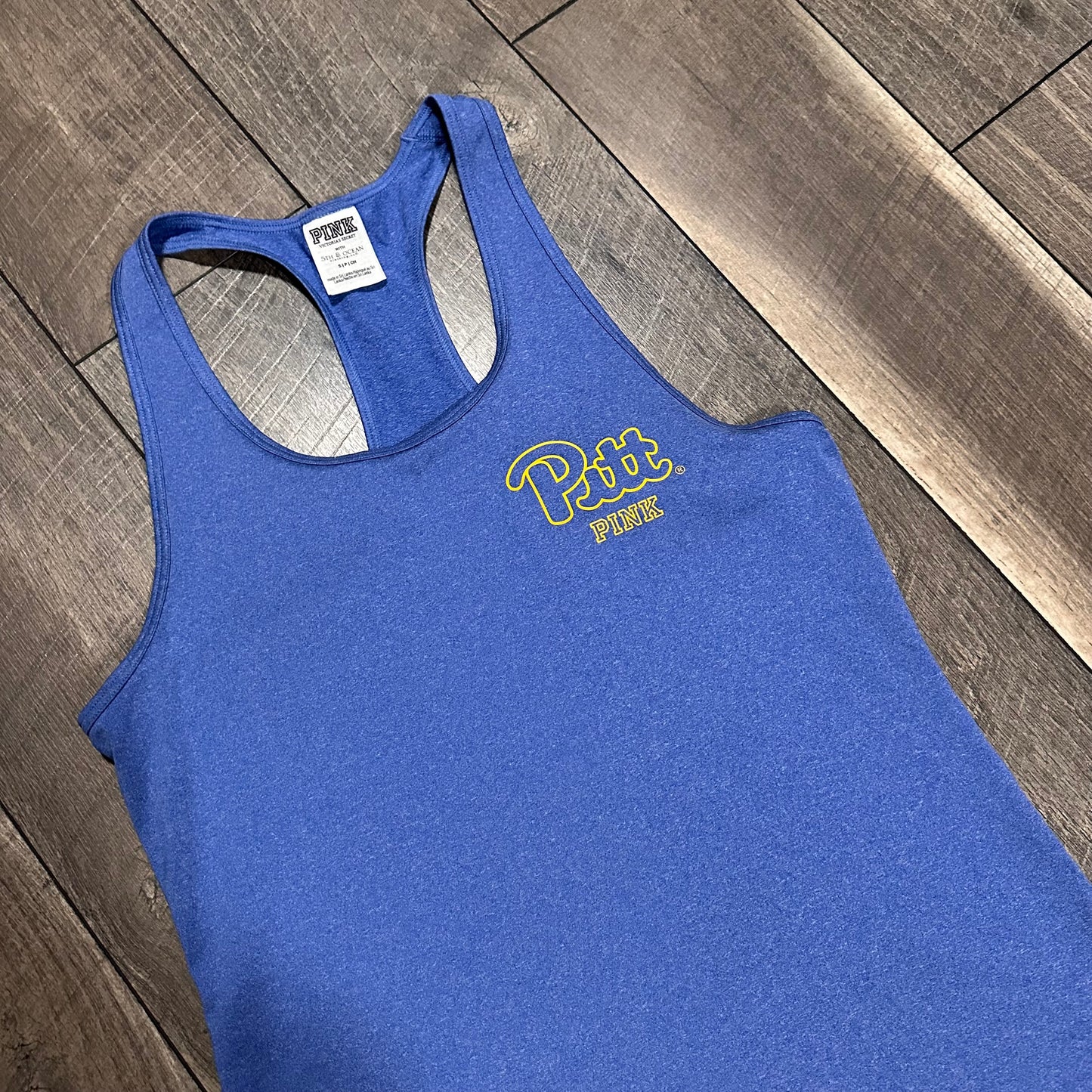 PINK Victoria’s Secret with 5th & Ocean PITT Panthers Tank Top