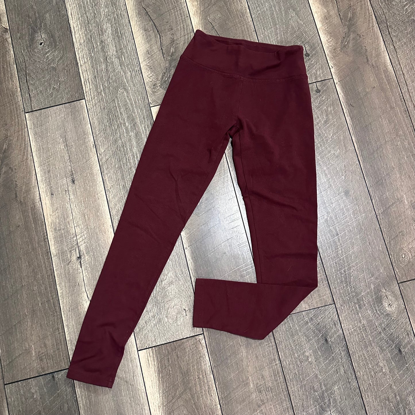 Aerie Cotton Maroon Leggings