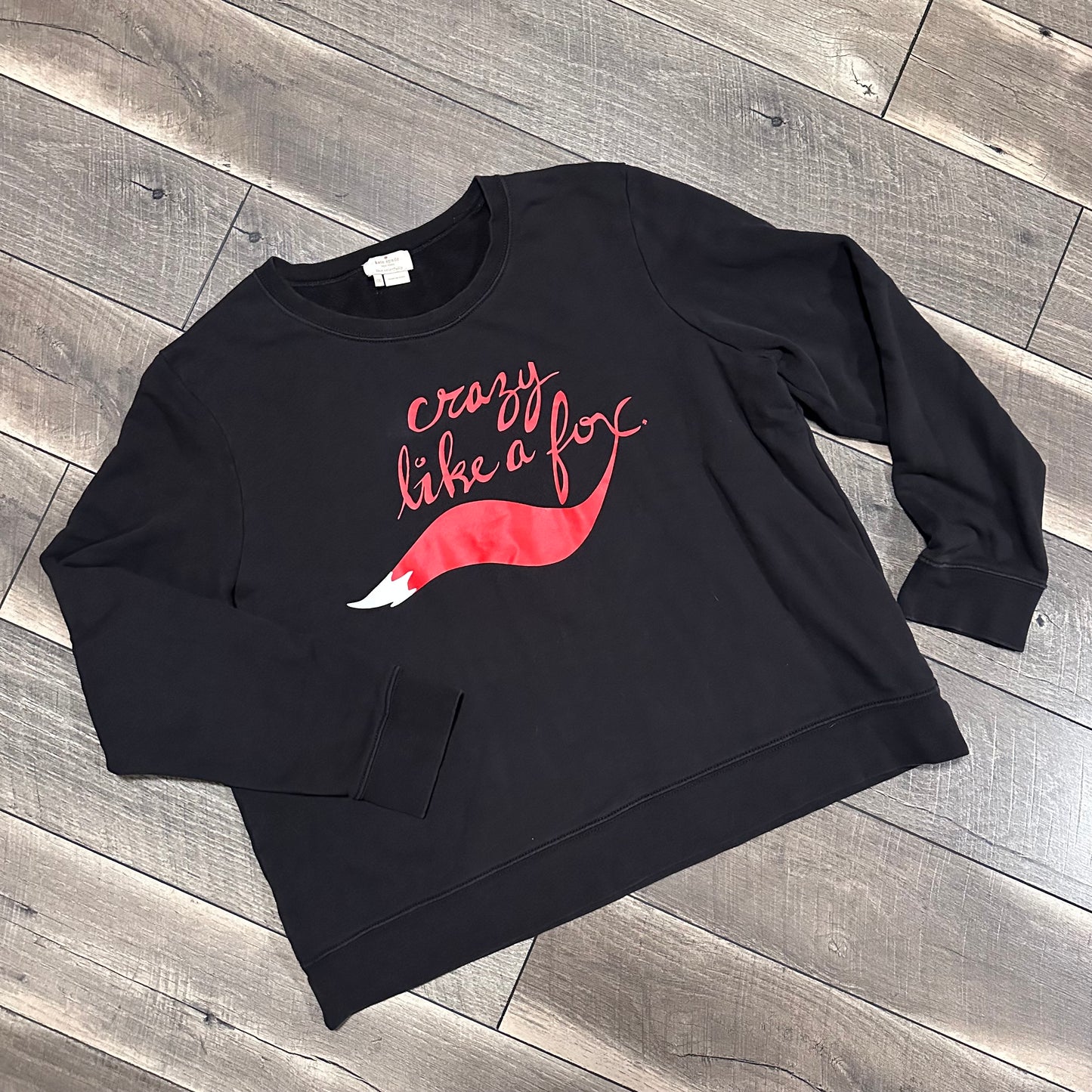 Kate Spade “Crazy Like a Fox” Crewneck