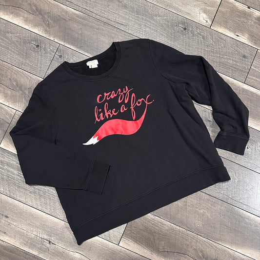 Kate Spade “Crazy Like a Fox” Crewneck