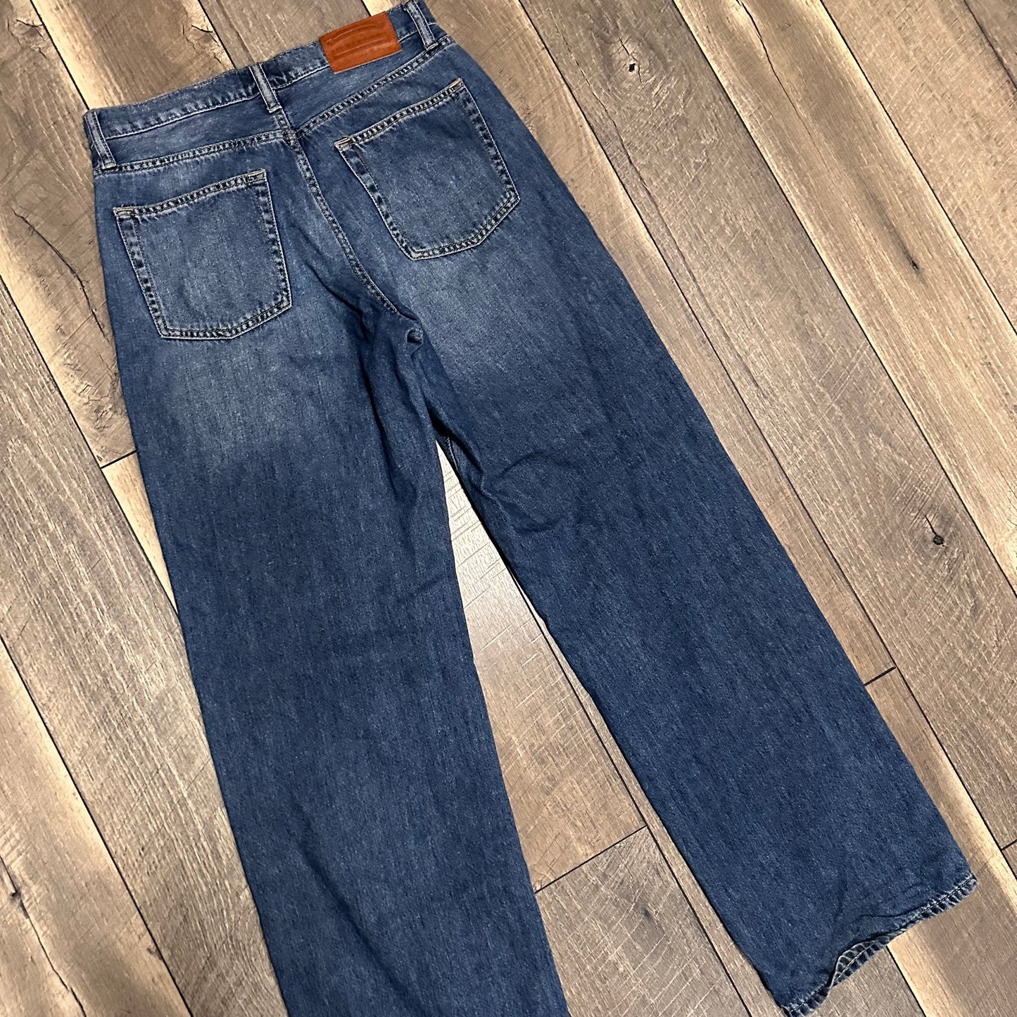 Lucky Brand Hi Rise Wide Leg Jeans