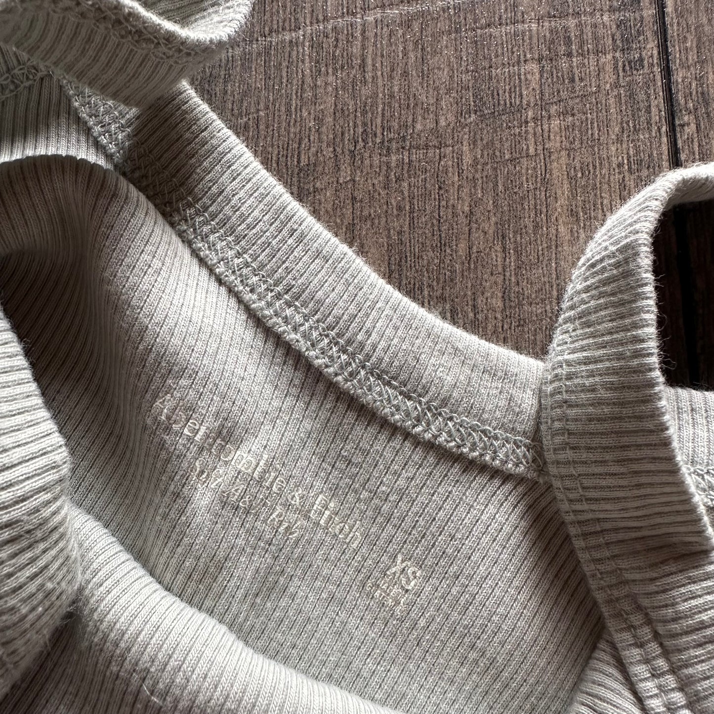 Abercrombie & Fitch Ribbed Bodysuit