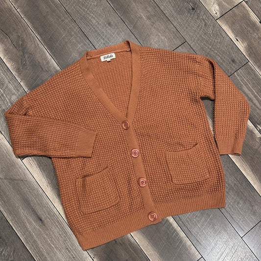Listicle Button Down Sweater