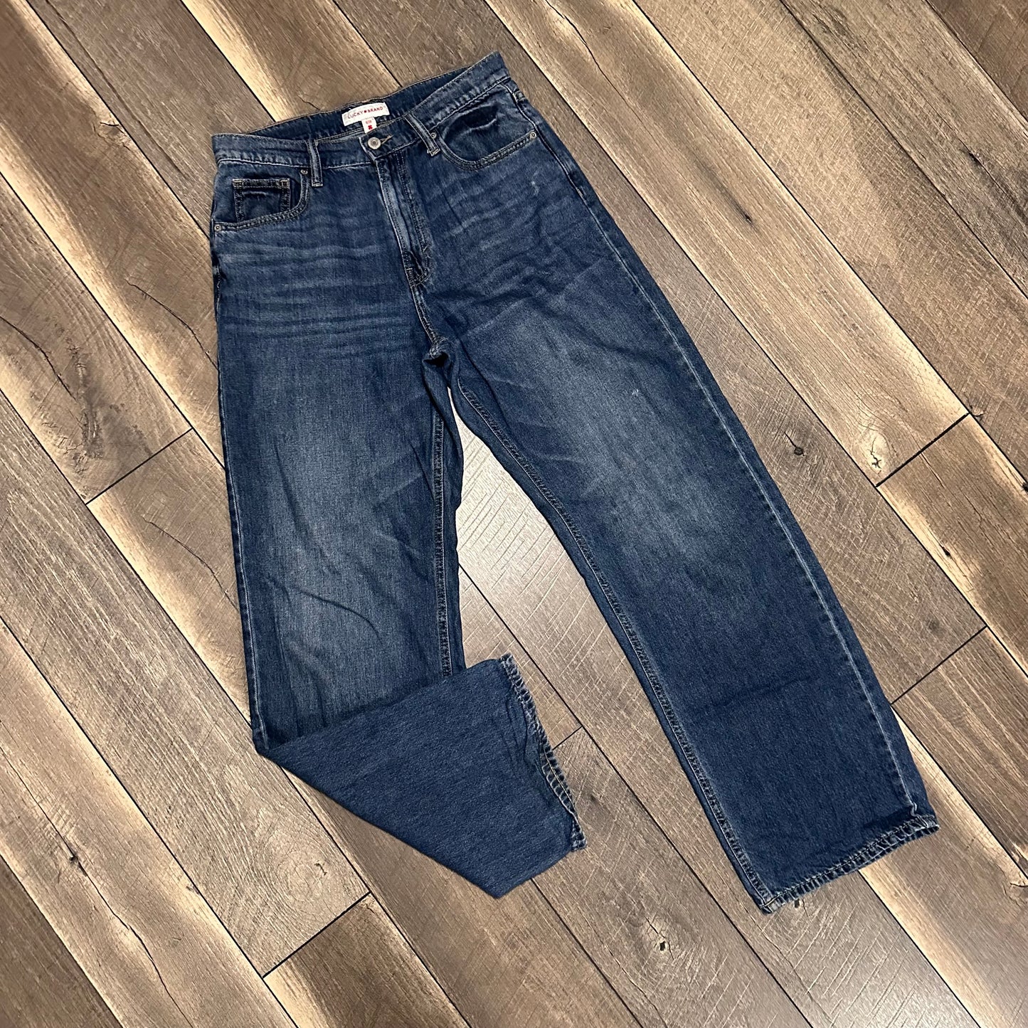 Lucky Brand Hi Rise Wide Leg Jeans