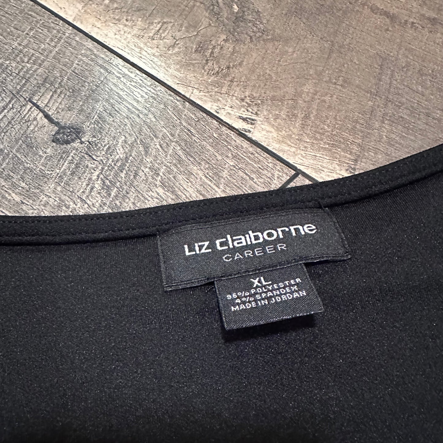 Liz Claiborne Career Short Sleeve Blouse