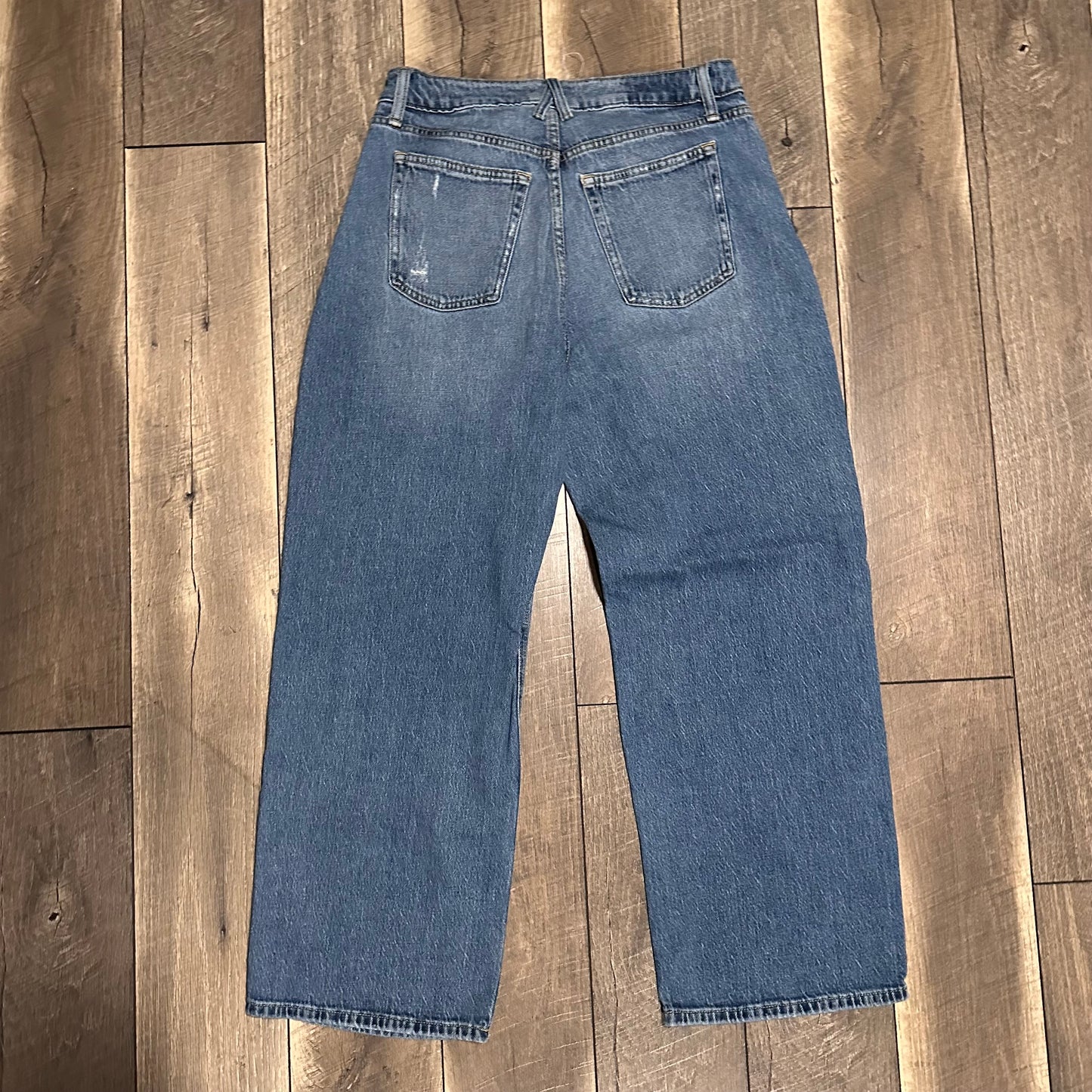 Denim Super Hi Rise Cheeky Wide Leg Jeans