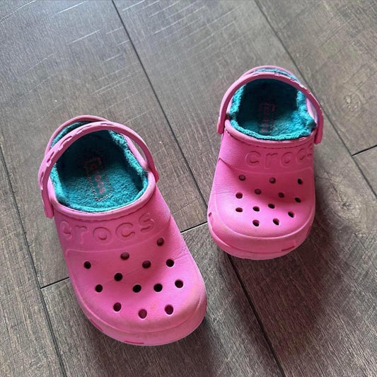 Crocs Lined Slip On Shoes
