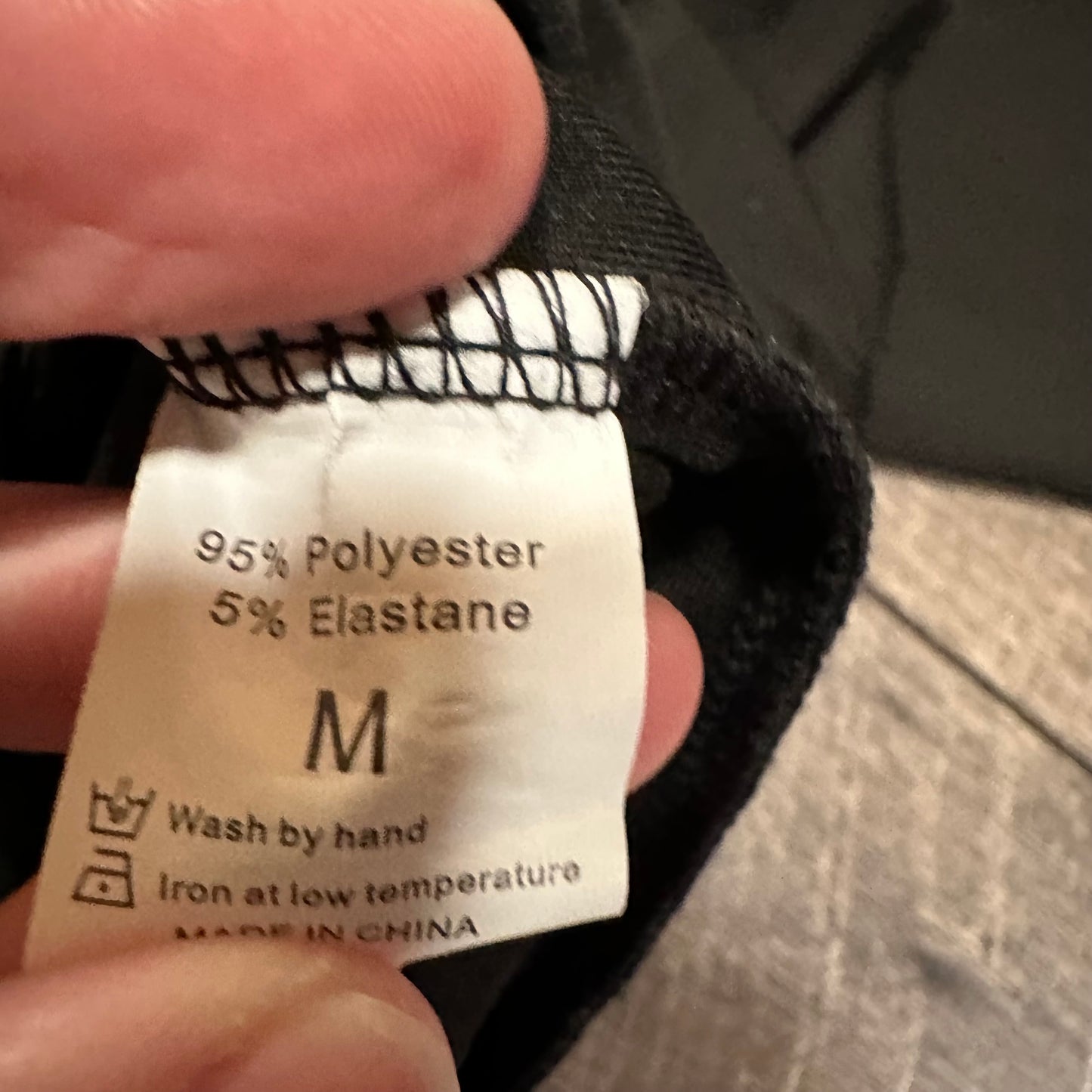 Unbranded Long Sleeve Double Lined Square Neck Top