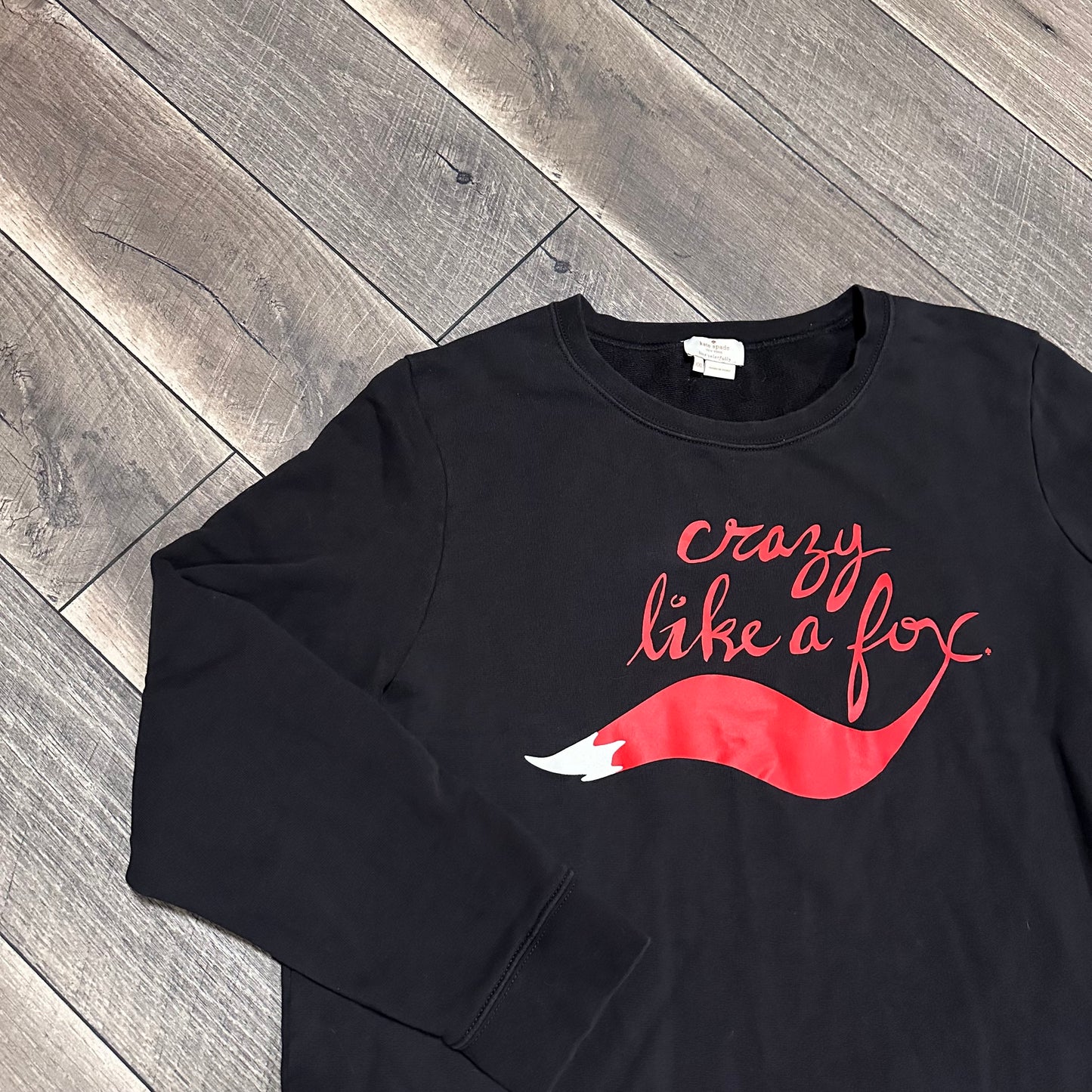 Kate Spade “Crazy Like a Fox” Crewneck