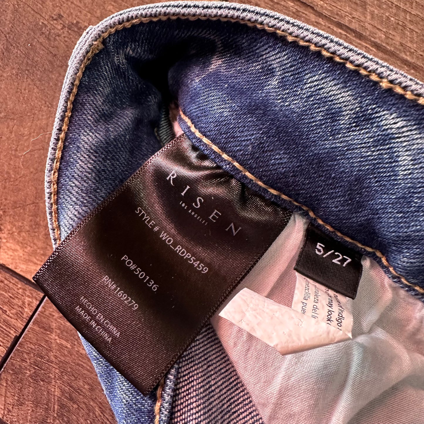 Wild Oak Boutique x Risen Hi Rise Relaxed Straight Leg Jeans