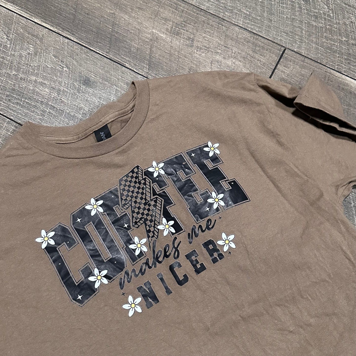 Gildan Coffee Makes Me Nicer T-Shirt