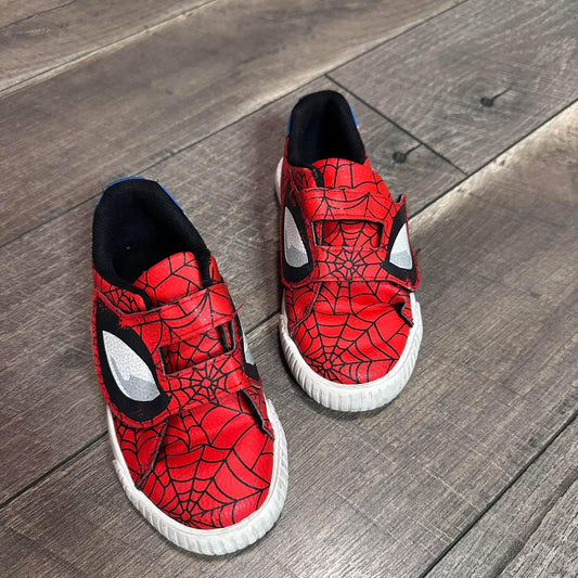 H&M Spiderman Velcro Strap Sneakers