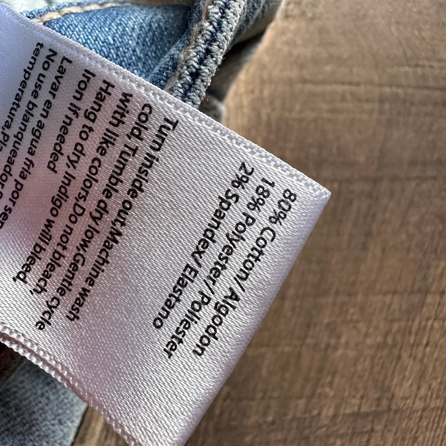 Risen Hi Rise Crop Straight Jeans