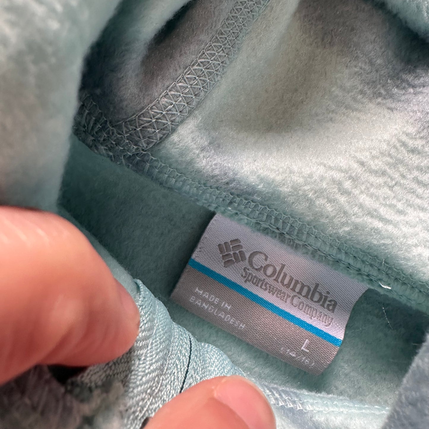 NWT🐟 Columbia Fleece Hooded Pullover