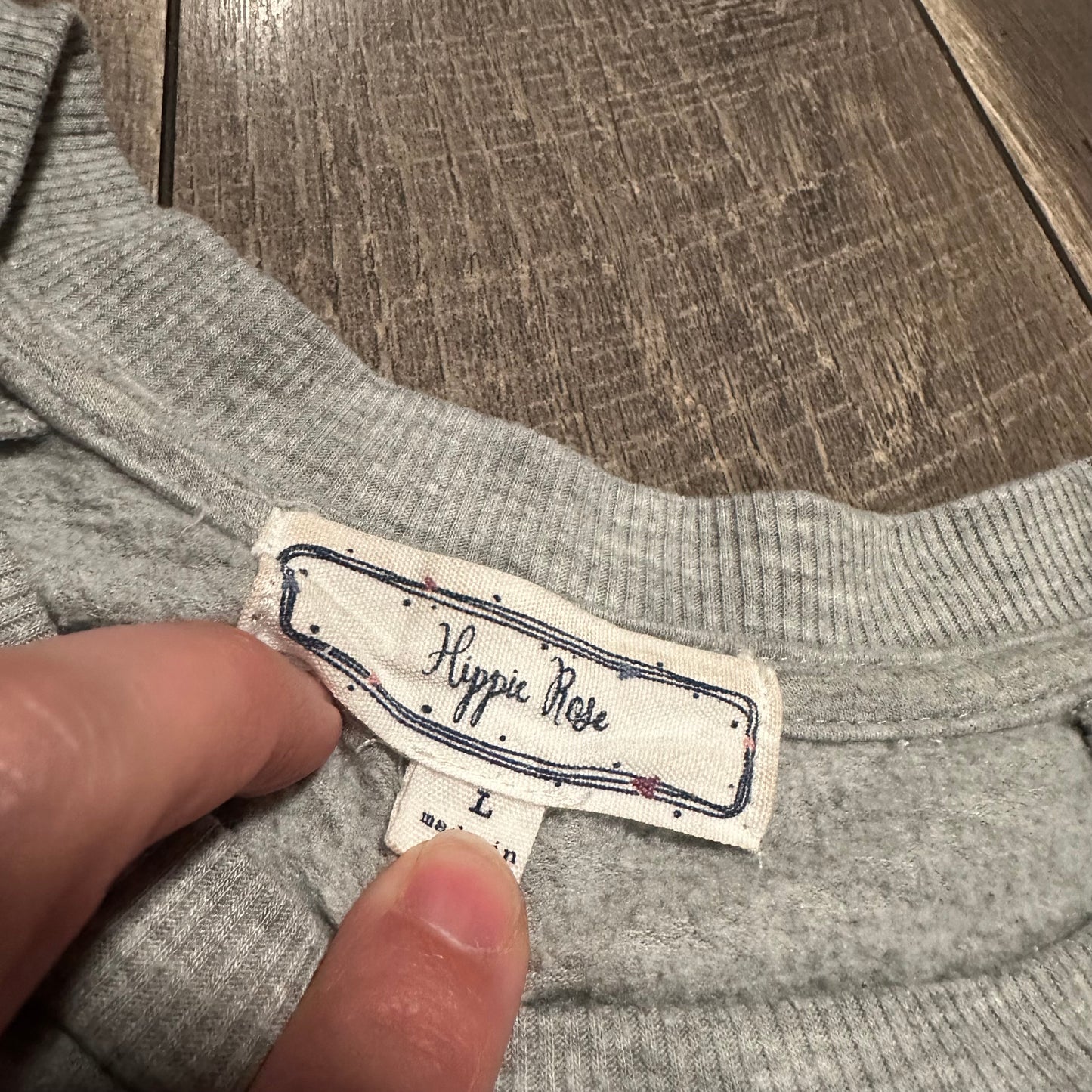 Hippie Rose Crewneck