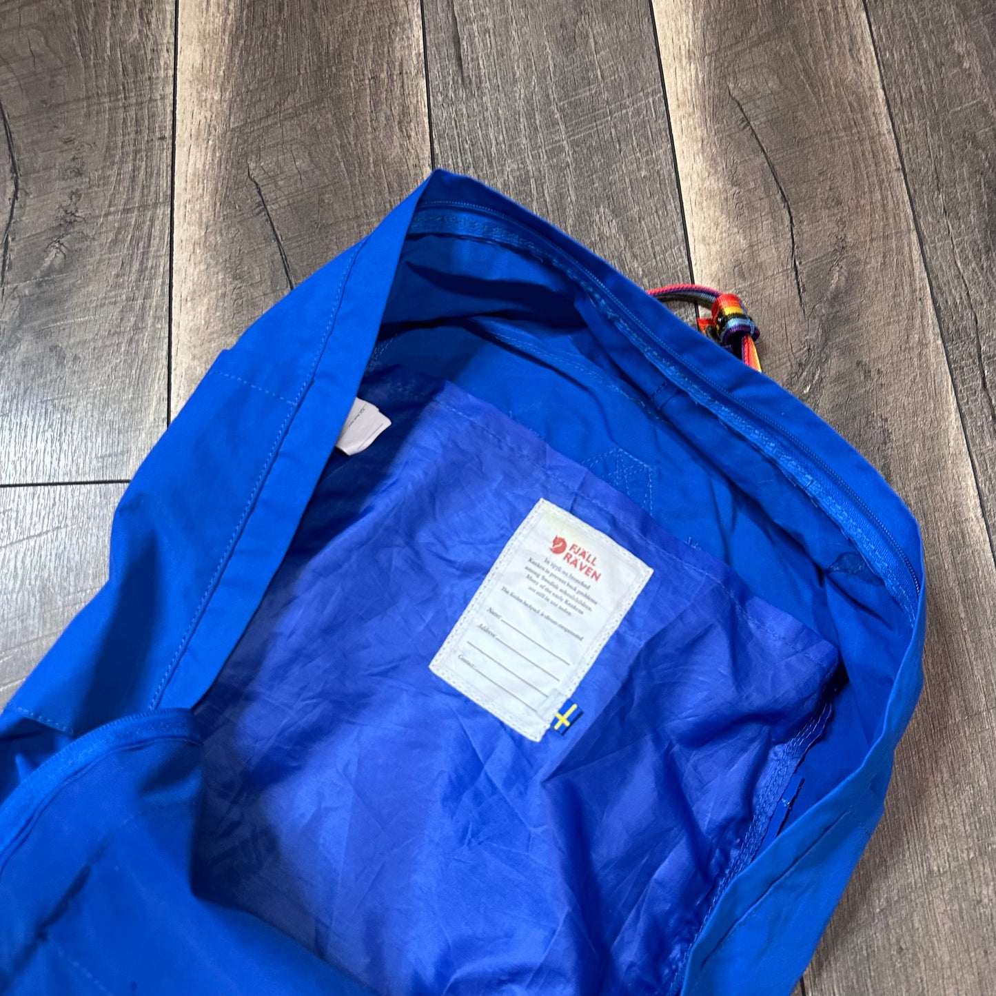 Fjallraven Kanken Rainbow Backpack