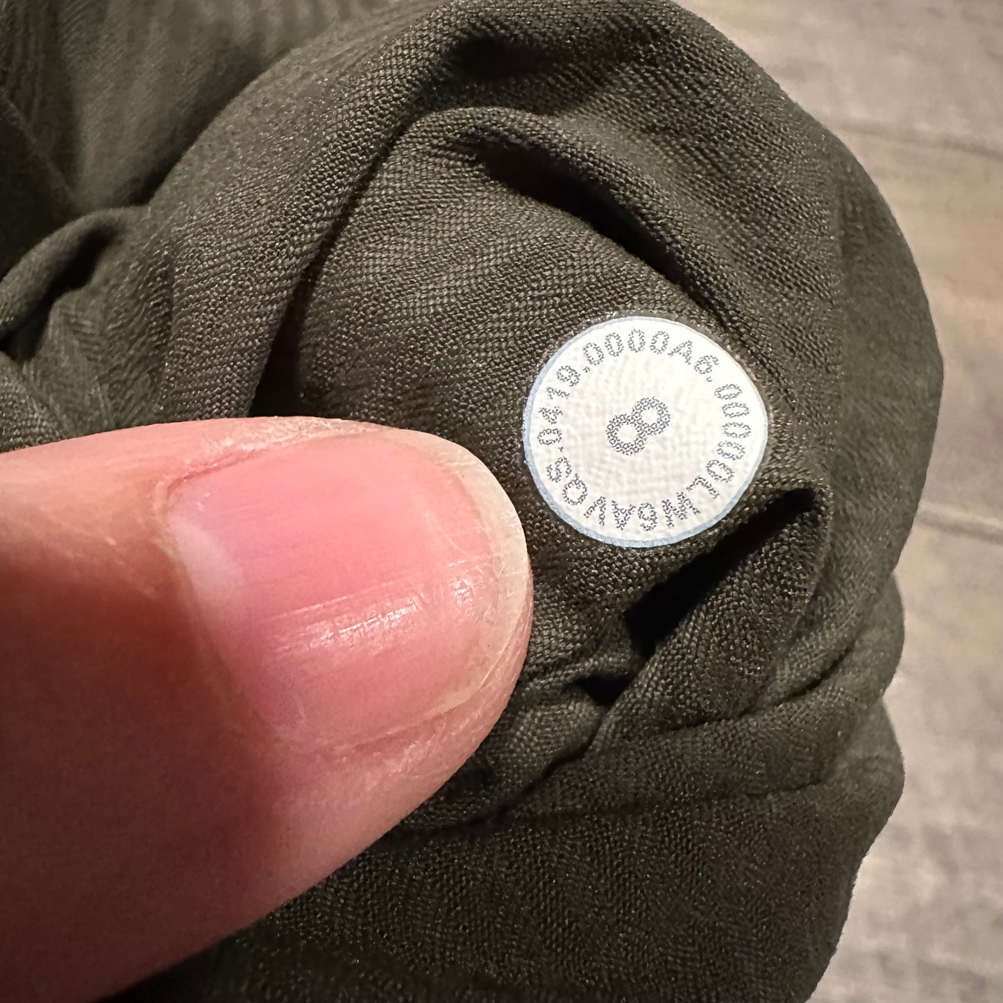 Lululemon Dance Studio Crop *25"
Dark Olive