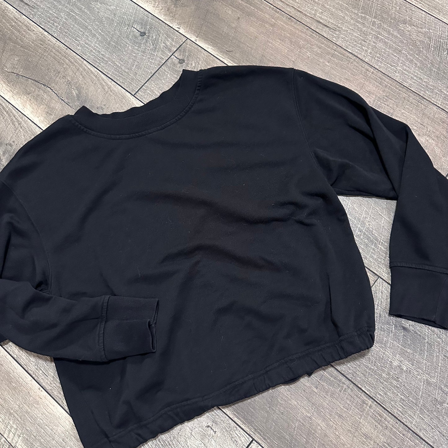 Old Navy Black Pullover Tie Waist