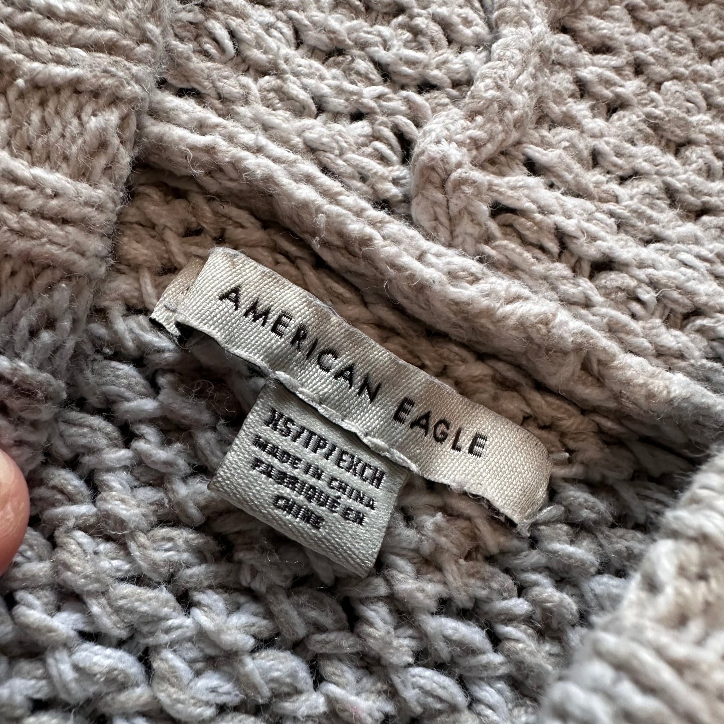 American Eagle Knit Hoodie