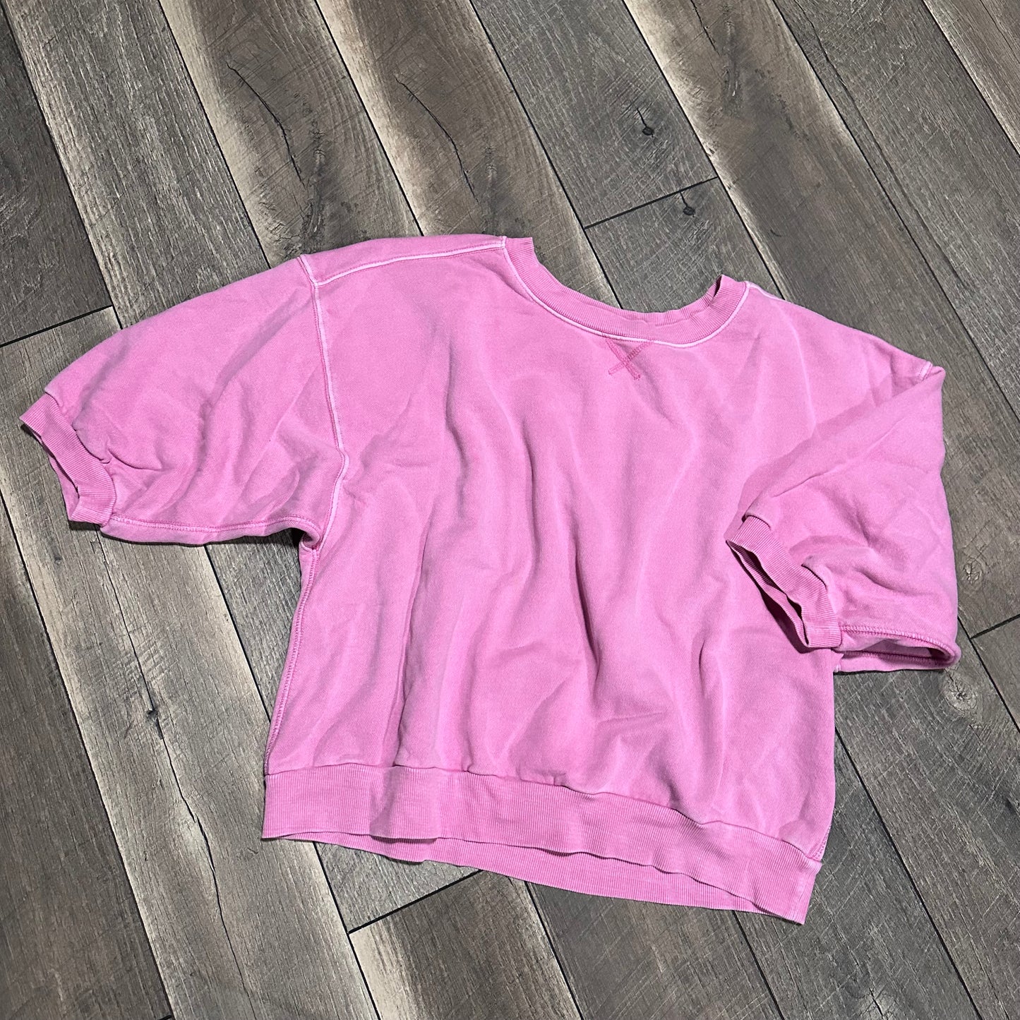 Pilcro Short Sleeve Crewneck Pullover
