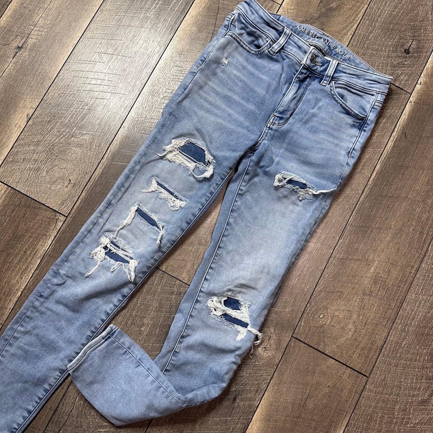 American Eagle Super Hi Rise Jeggings
