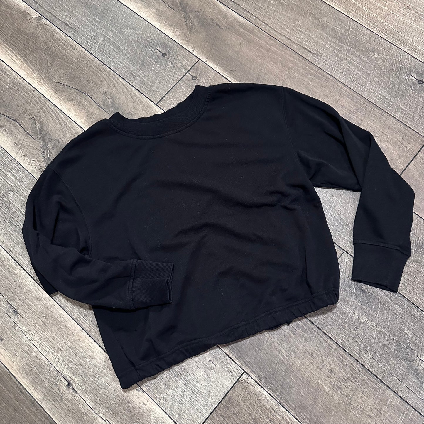 Old Navy Black Pullover Tie Waist