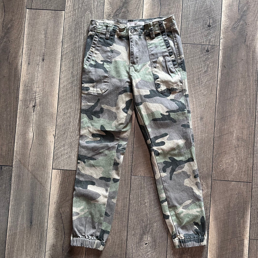 KanCan Camo Denim Soft Joggers