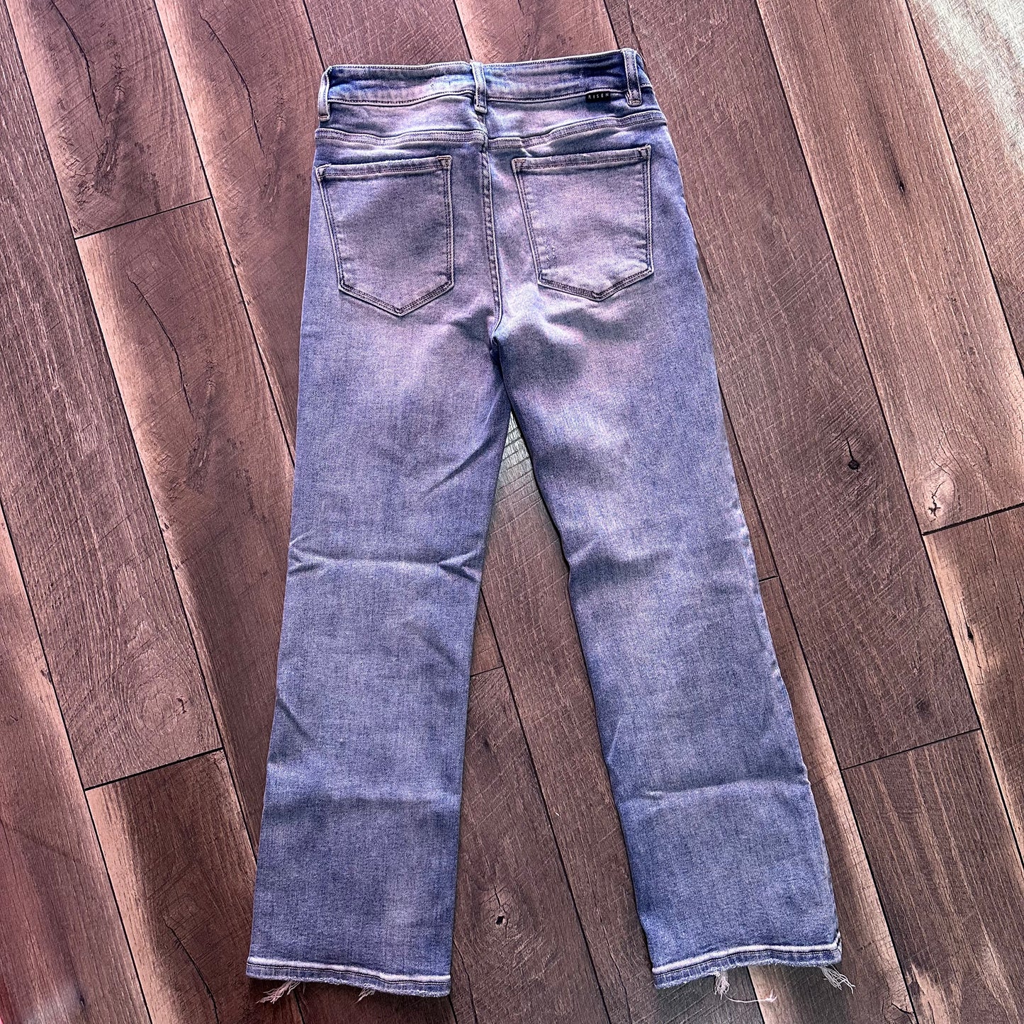Wild Oak Boutique x Risen Hi Rise Relaxed Straight Leg Jeans