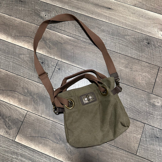 ZEDE Pont Des Arts Canvas Crossbody Bag