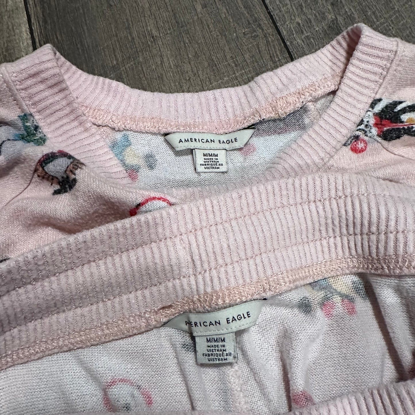 American Eagle Christmas Animal Pajamas