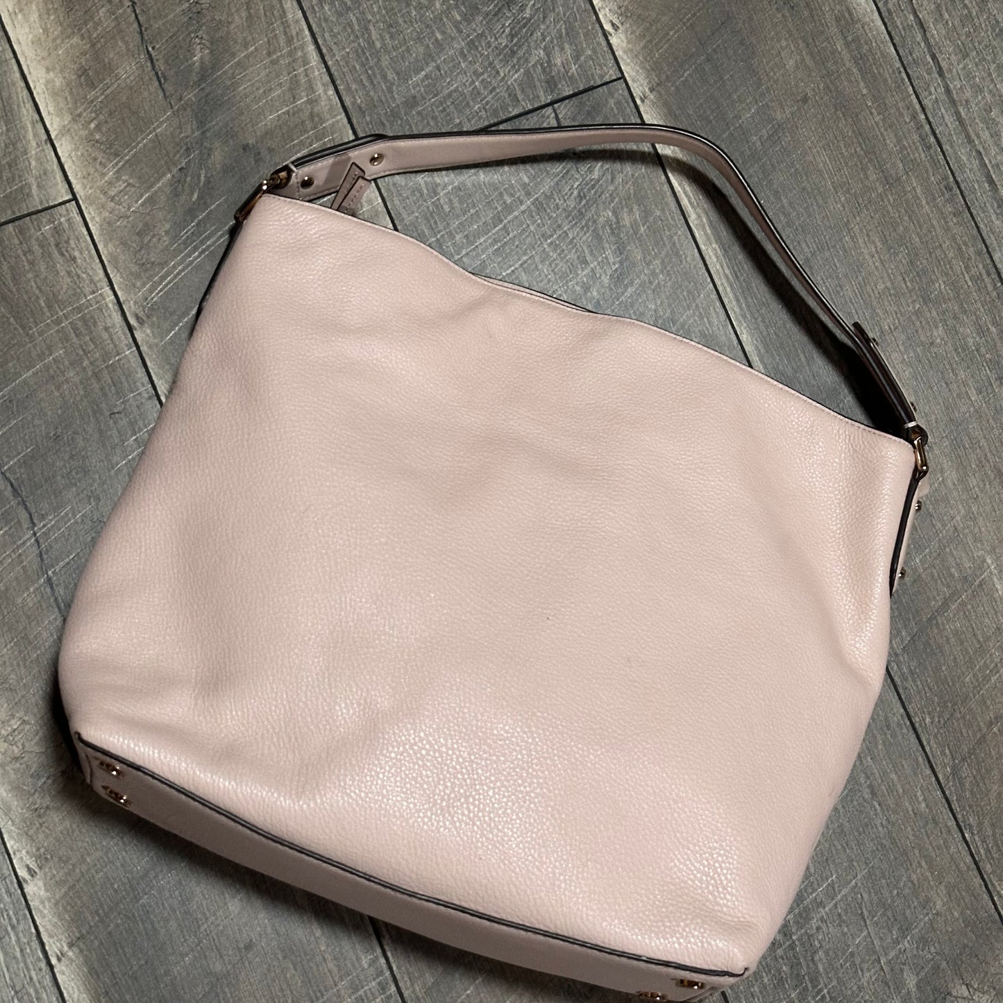 Michael Kors Evie Large Pebbled Leather Shoulder Bag