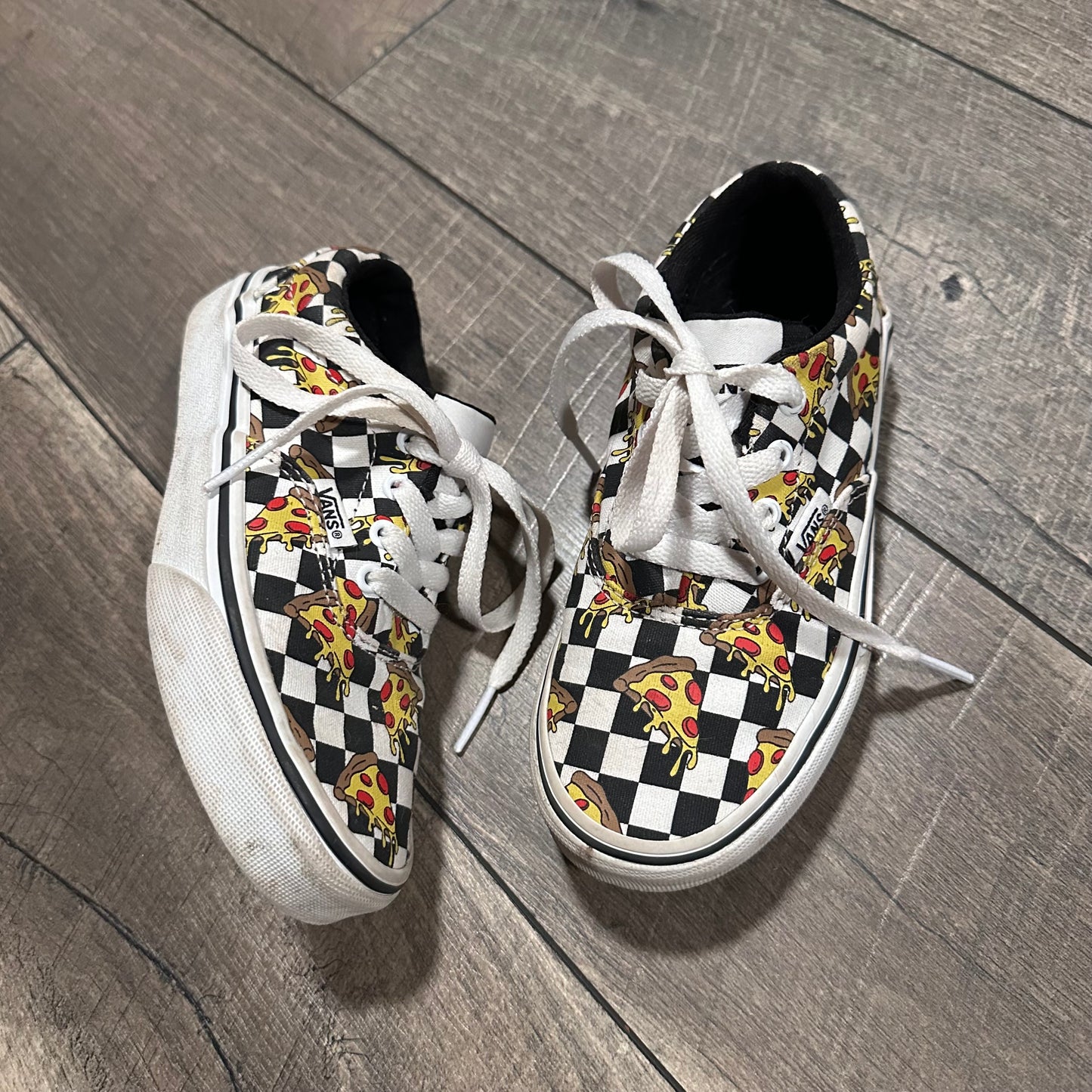 Vans Checkered Pizza Sneakers
