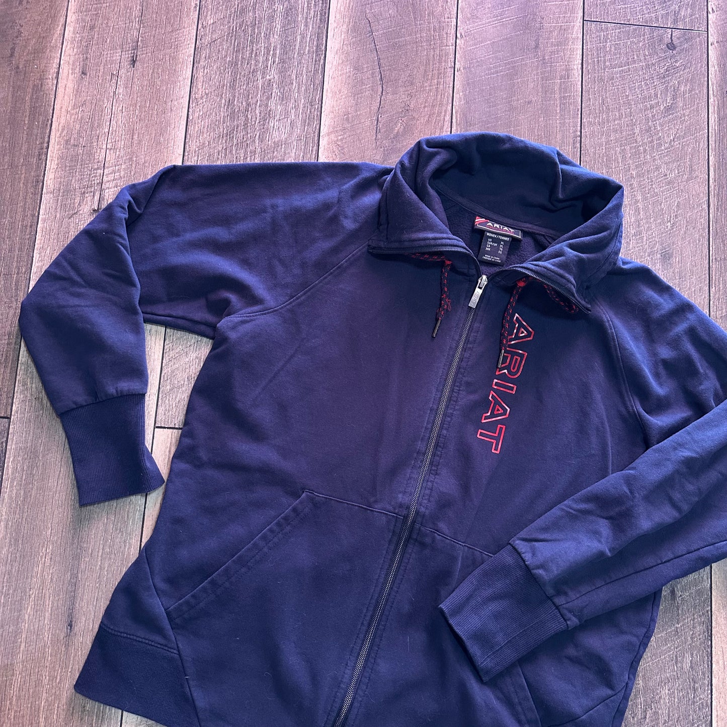 Ariat Navy Blue Full Zip Jacket